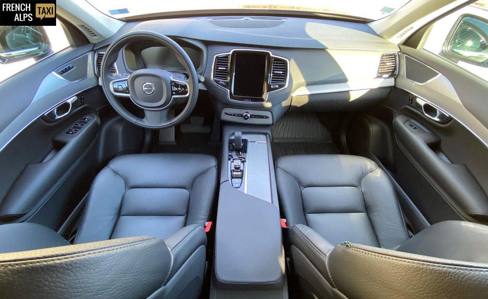 French Alps Taxi - Véhicule Volvo XC 90 Momentum 4×4