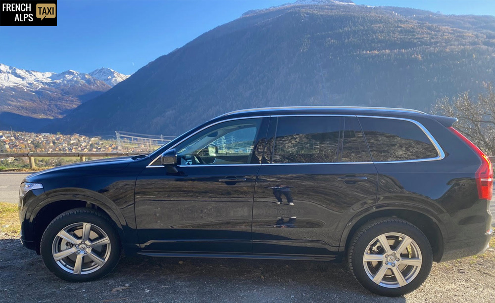 French Alps Taxi - Véhicule Volvo XC 90 Momentum 4×4