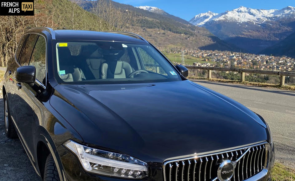 French Alps Taxi - Véhicule Volvo XC 90 Momentum 4×4