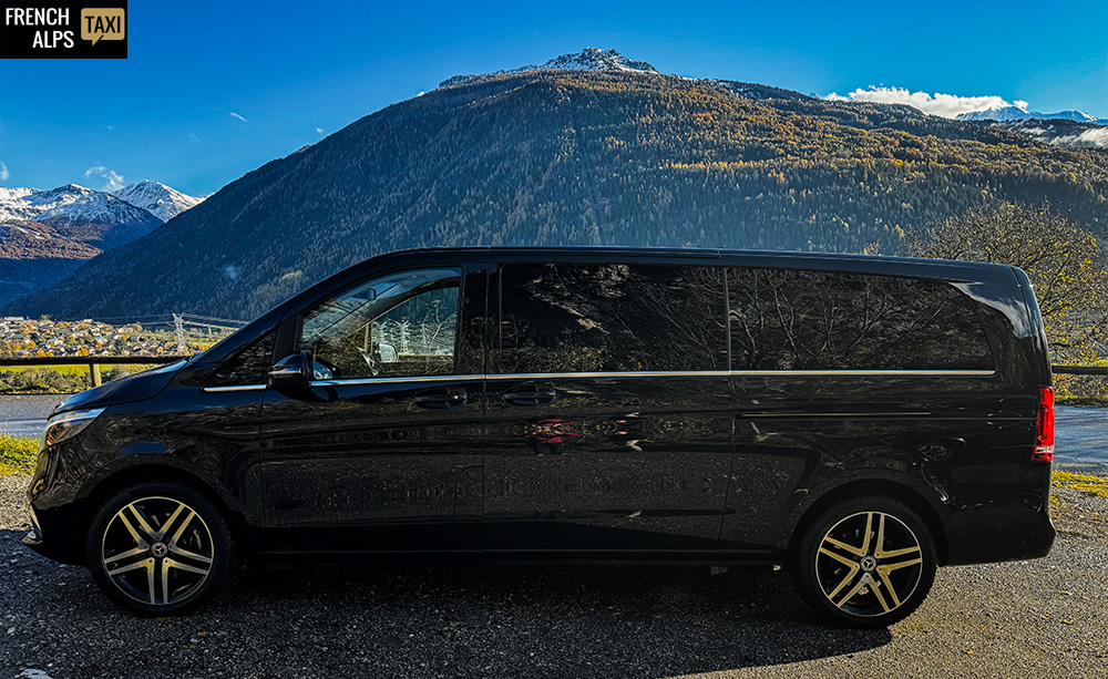 French Alps Taxi - Véhicule Mercedes Classe V 4×4